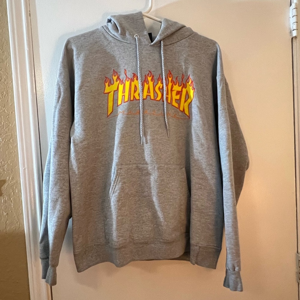 Thrasher Hoodie Gray